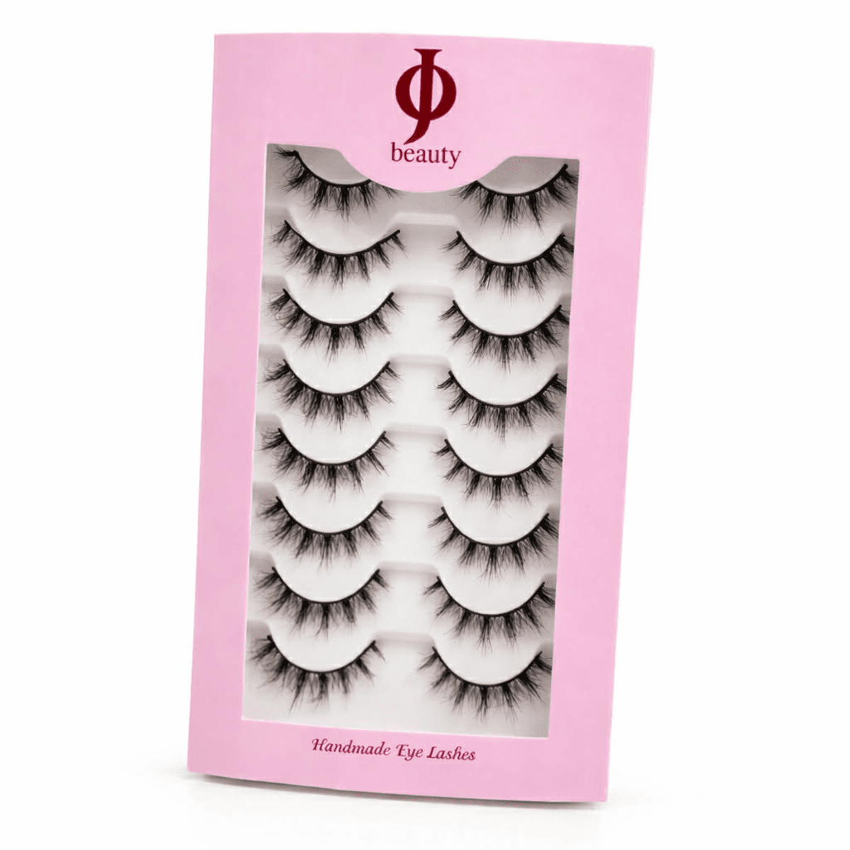 Natural Wispy Lashes - 10 Pairs